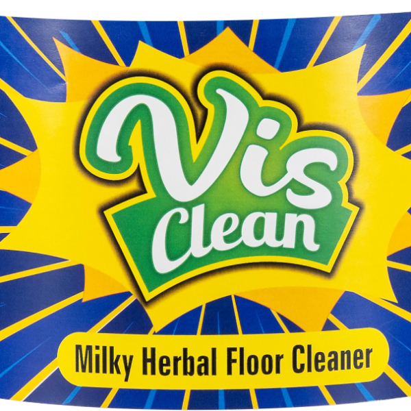 milky floor cleaner front design